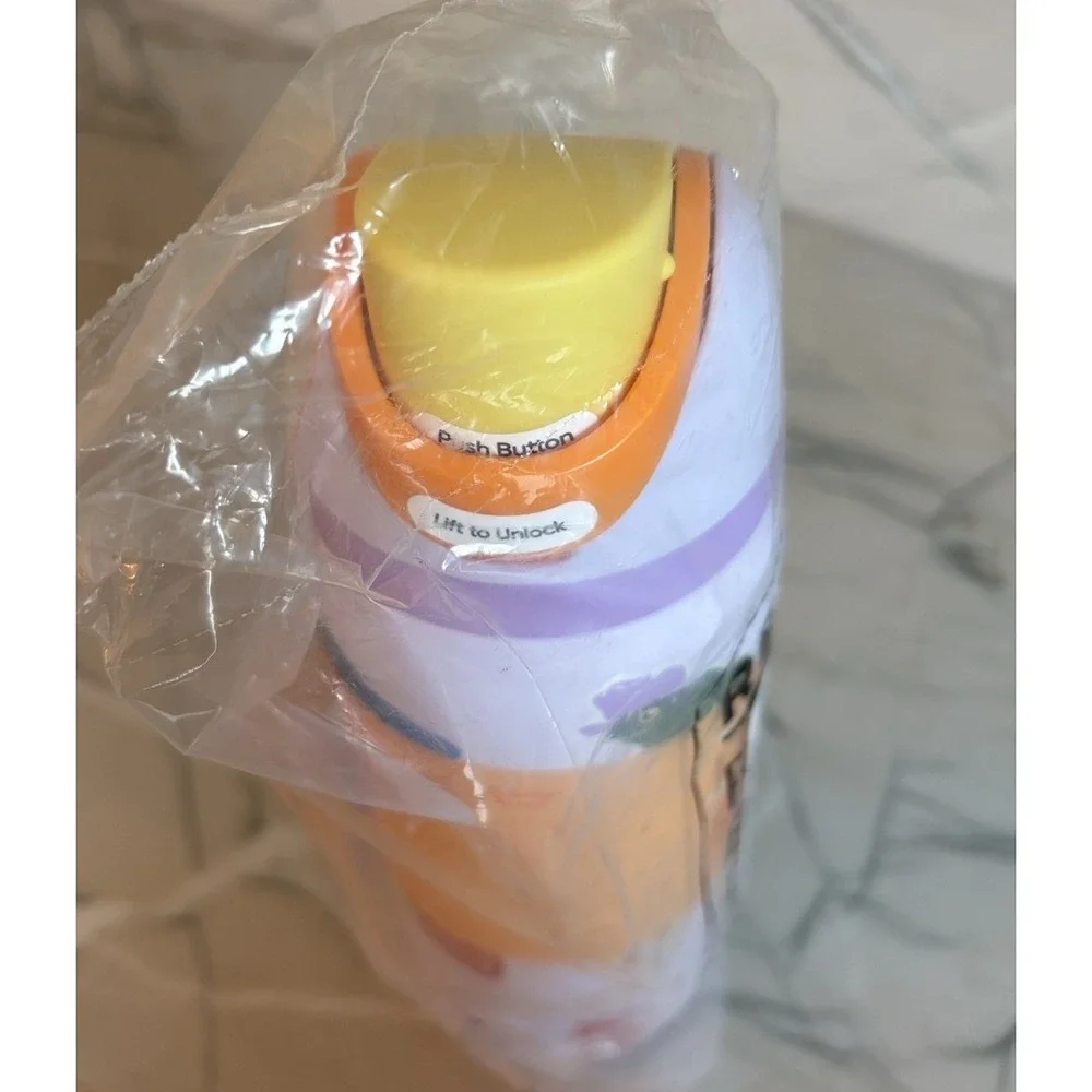 Owala FreeSip 32oz Dear Diary Lavender Bunny Insulated Water Bottle New - Picture 3 of 6